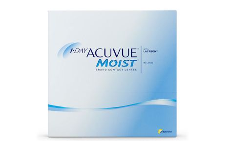 Acuvue 1-day Moist <br> 1 Box (90 lenses)