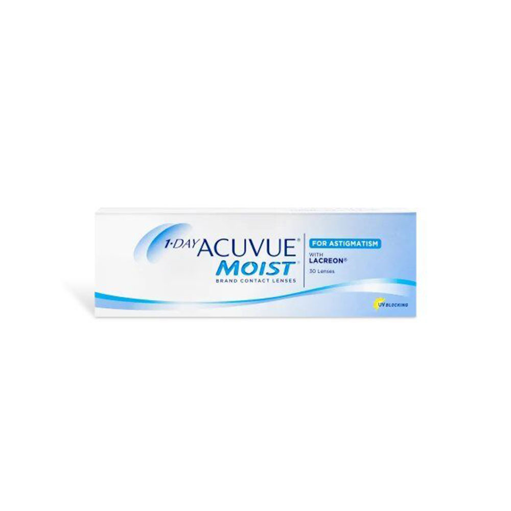 1-day Acuvue Moist for Astigmatism – 1 box (30 lenses)